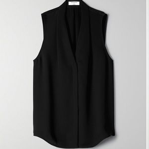 Aritzia Power Blouse Tank